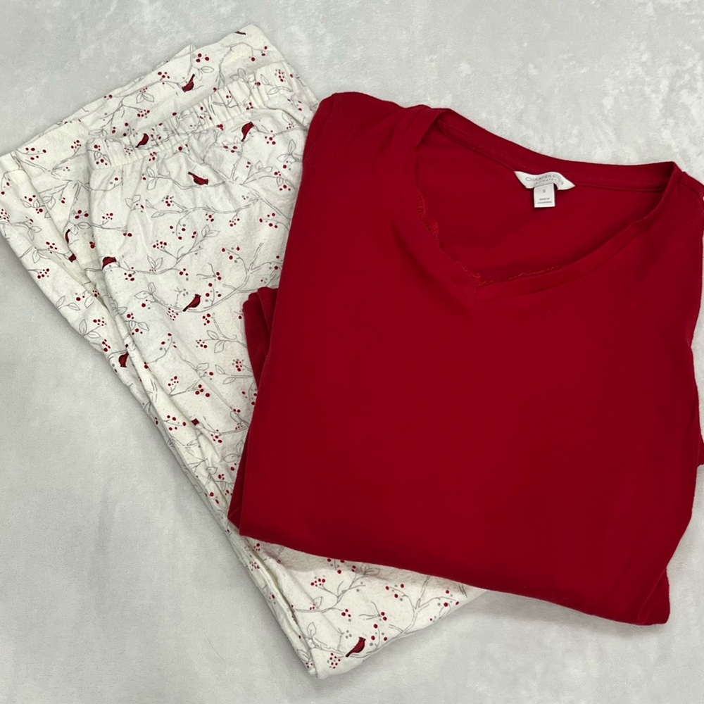 Red Pajama Set